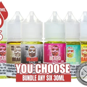 Beard Salt Bundle 6x30ml (180ml)