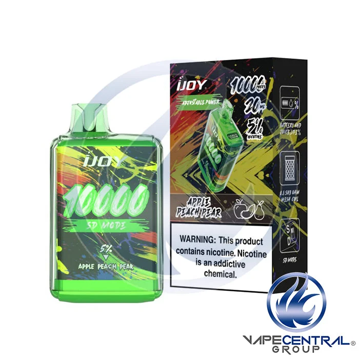 iJoy Bar SD10000 Adjustable Power Smart Disposable Vape Device - 5% - 10,000 Puffs