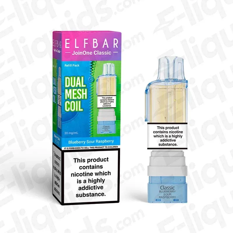 ELF BAR JoinOne15 Classic Blueberry Sour Raspberry Prefilled Pods