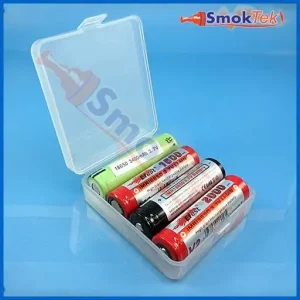 Plastic Battery Case - 4x 18650