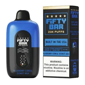 Fifty Bar by Mr. Beard 20000 5% Rechargeable Disposable