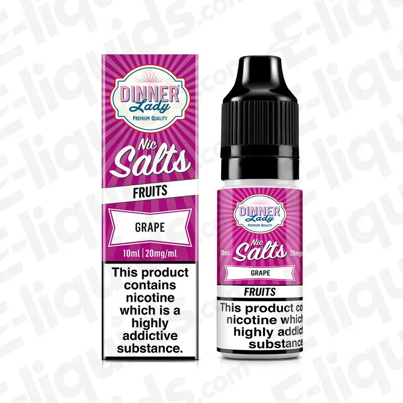 Dinner Lady Grape Nic Salt