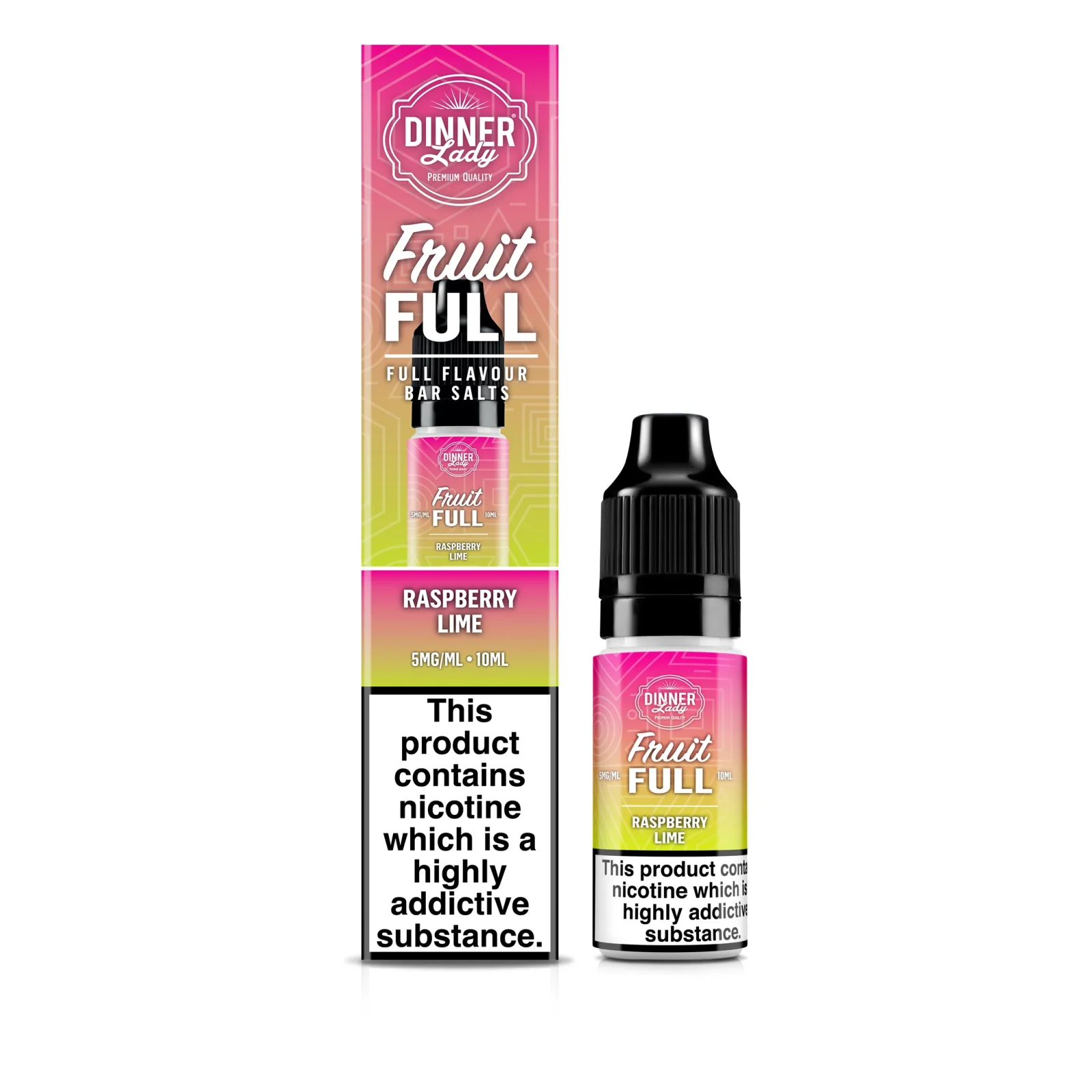 Dinner Lady FruitFull - Raspberry Lime Bar Salt E-Liquid - Image 2