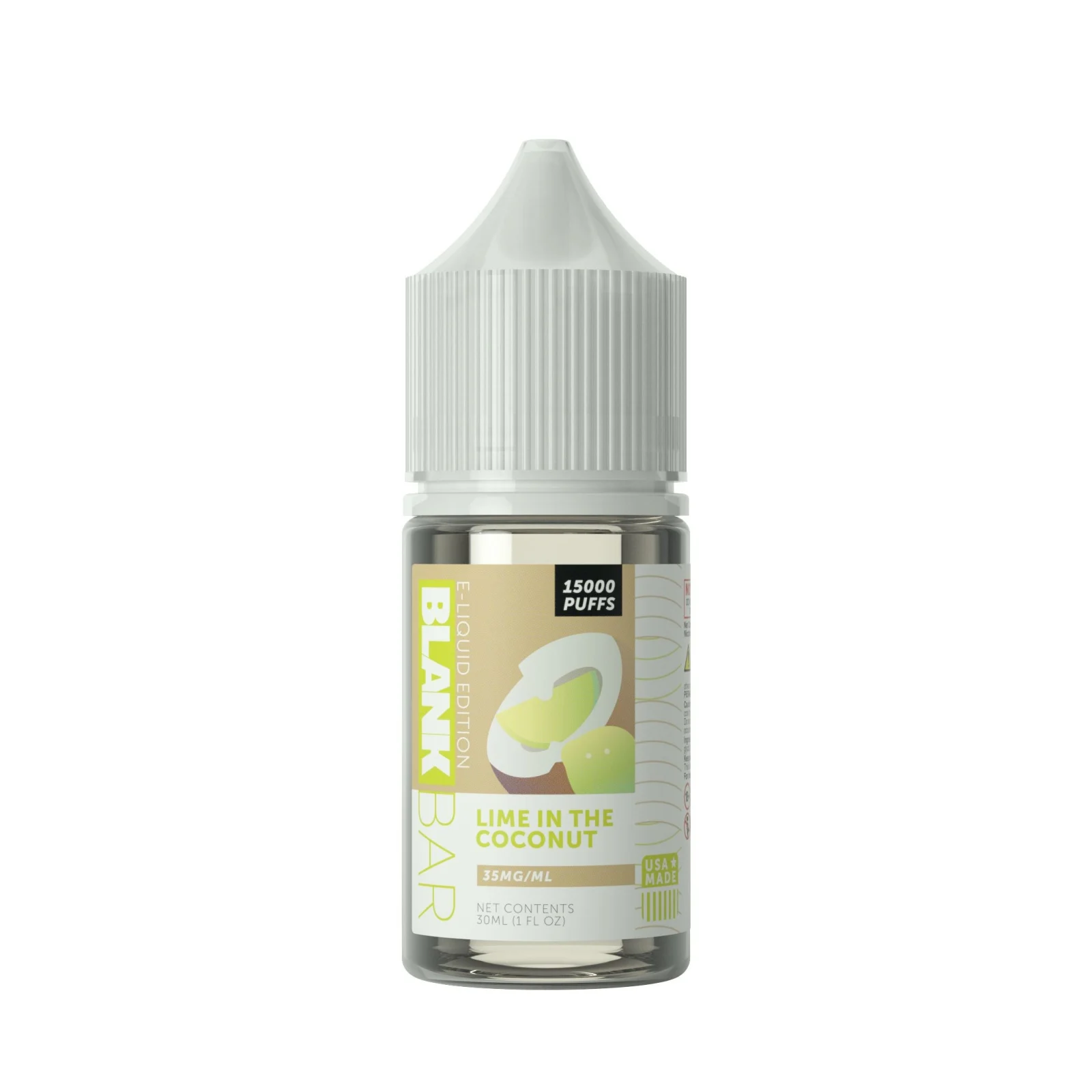Lime in the Coconut | Blank Bar 15000 Puff Juice Salt Series | 30mL