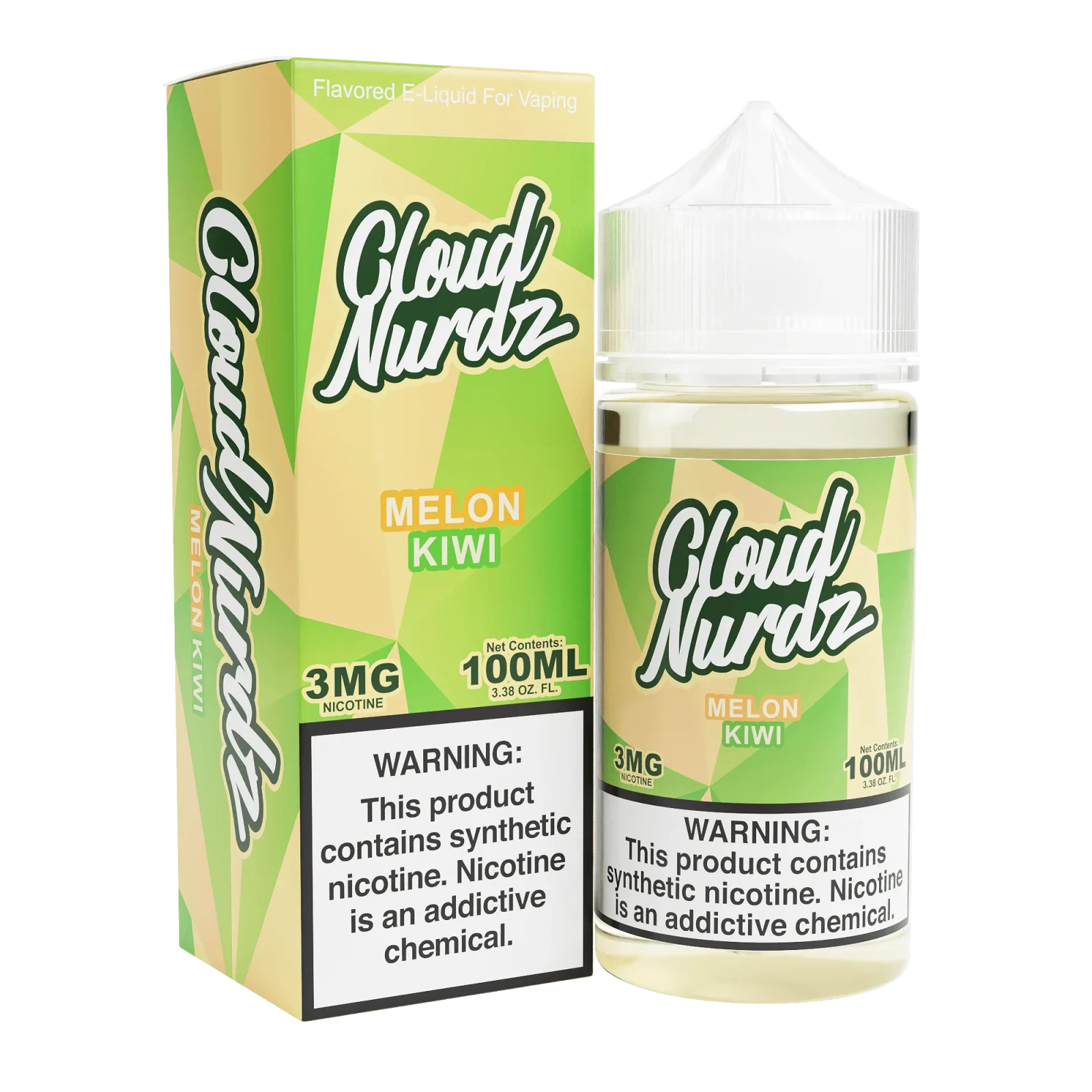 Melon Kiwi - Cloud Nurdz - 100mL
