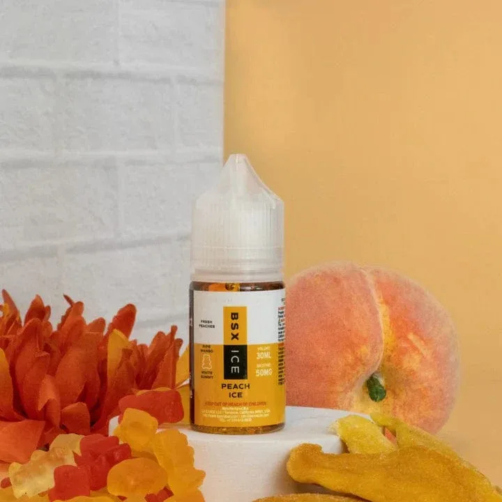 Peach ICE SALT - BSX ICE - 30mL - Image 2