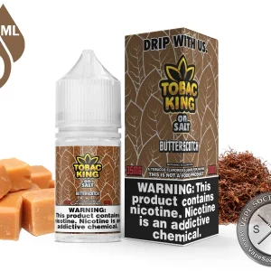 Butterscotch TOBAC KING ON SALT 30ml