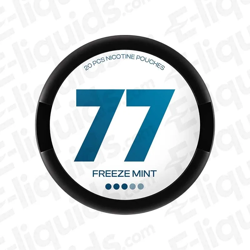 77 Fresh Mint Nicotine Pouches - Image 2