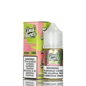 Cloud Nurdz Salts E-Liquid - Watermelon Apple - 30mL