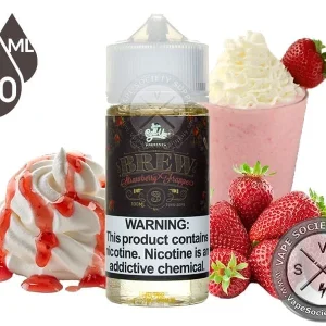 Juice Roll Upz Brew Strawberry Frappe 100ml