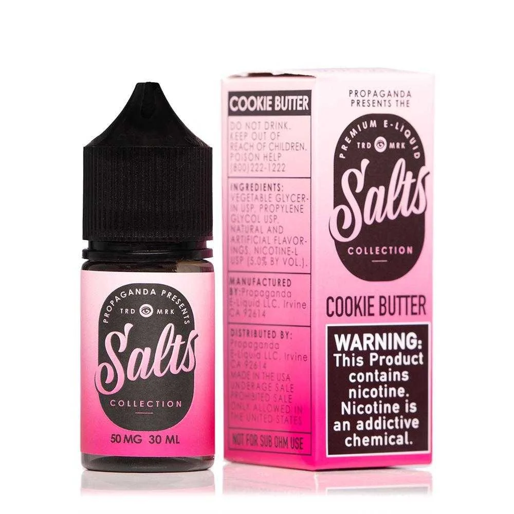 Cookie Butter Propaganda Salts 30mL