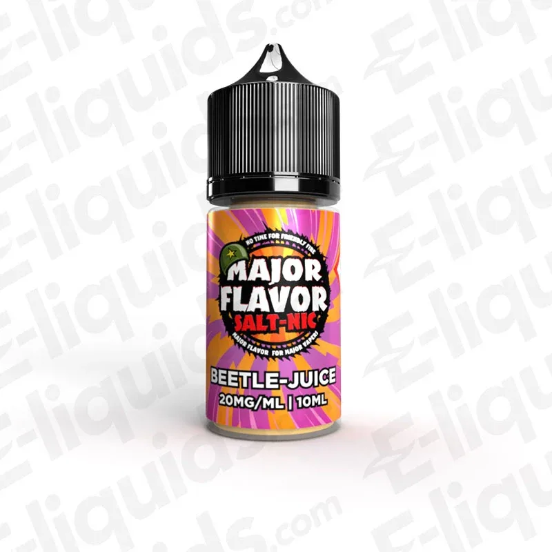 Major Flavor Beetle Juice Nic Salt - Image 2