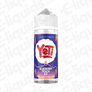 YeTi Summit Series Blueberry Peach Ice 100ml Shortfill Vape Juice