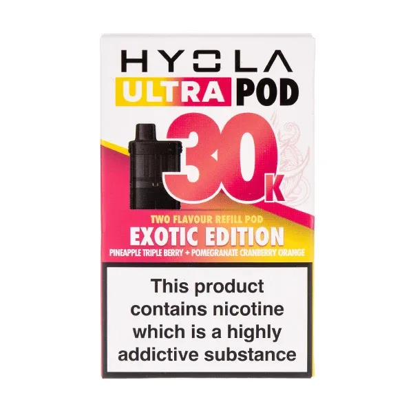 Exotic Edition Ultra 30k Prefilled Pods by Hyola