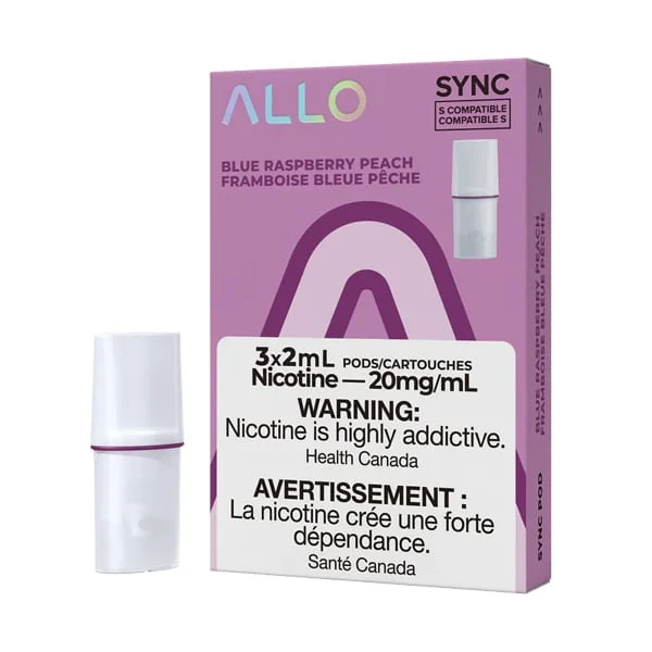 Allo Sync Pods (STLTH) Blue Raspberry Peach
