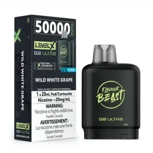 Level X Flavour Beast G2 Ultra Wild White Grape Iced (6/box)