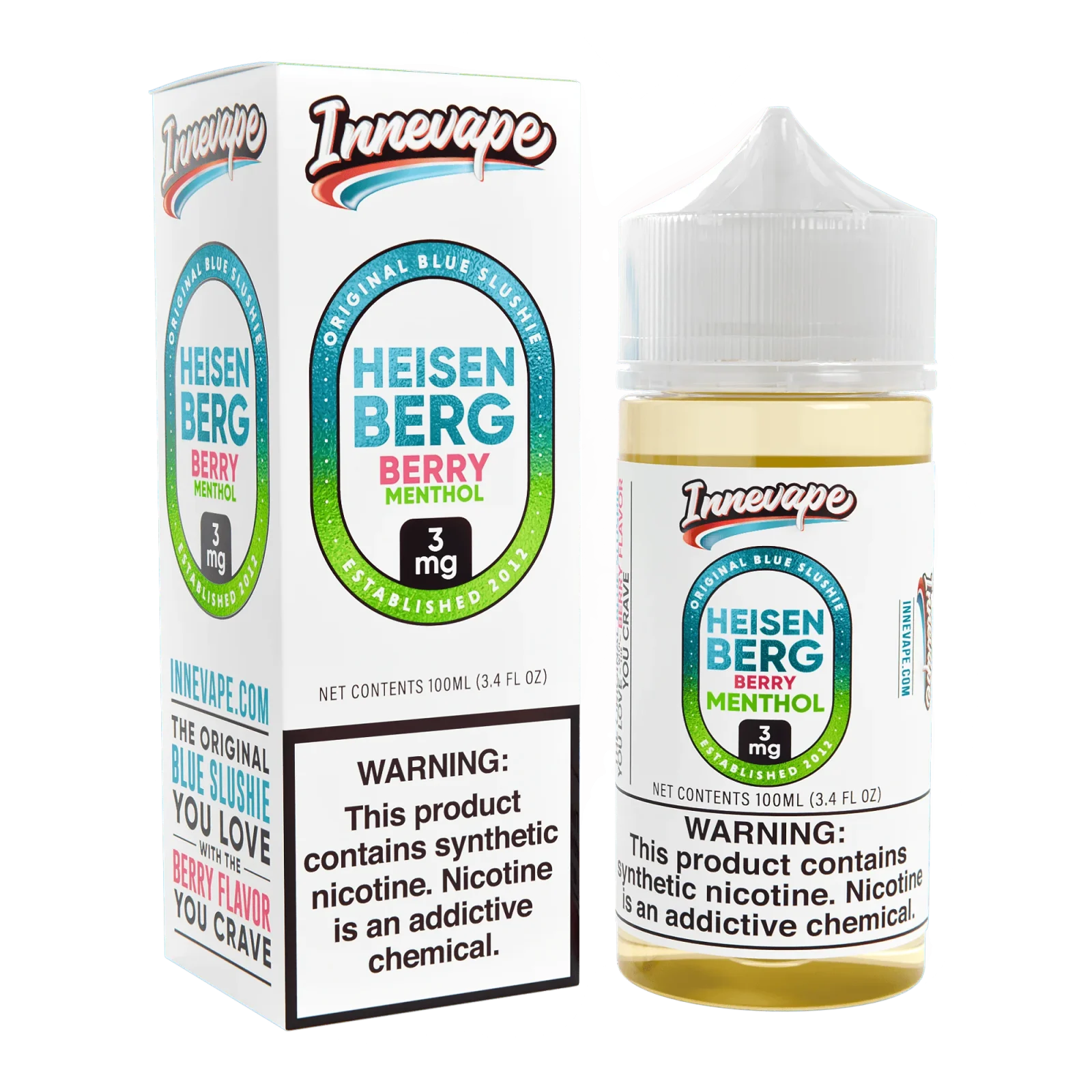 Heisenberg Berry Menthol - Innevape E-Liquids - 100mL