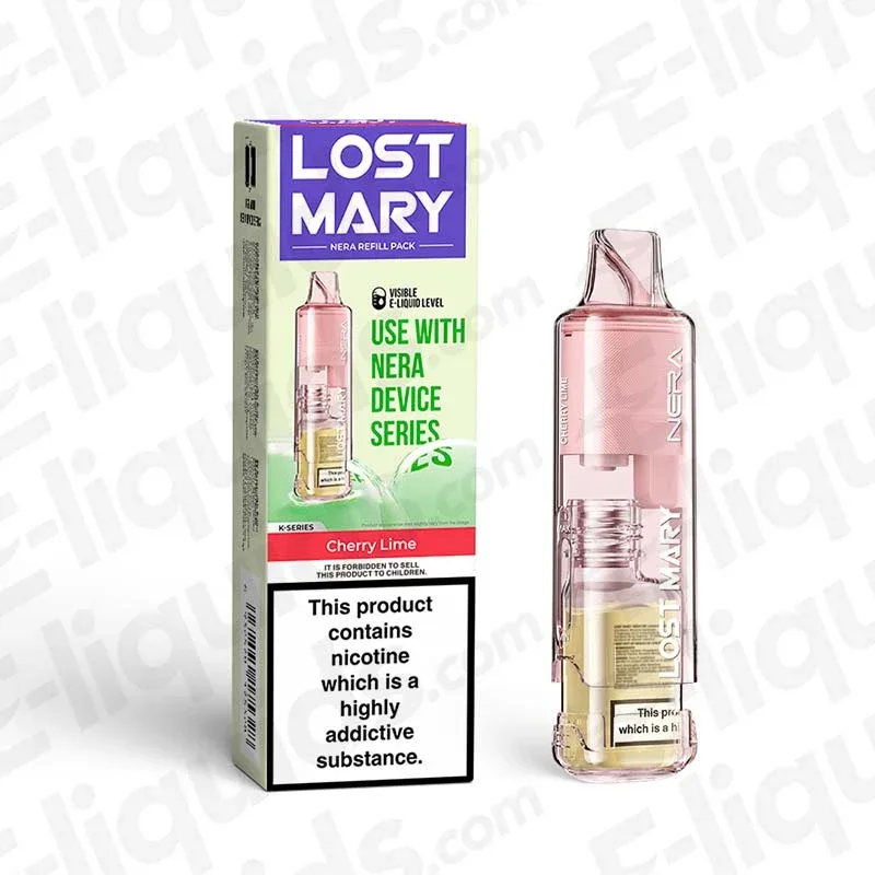 Lost Mary NERA 15K Pureview Cherry Lime Prefilled Pods