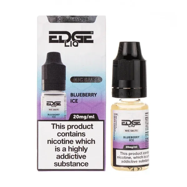 Blueberry Ice Nic Salt E-Liquid By EDGE Liq