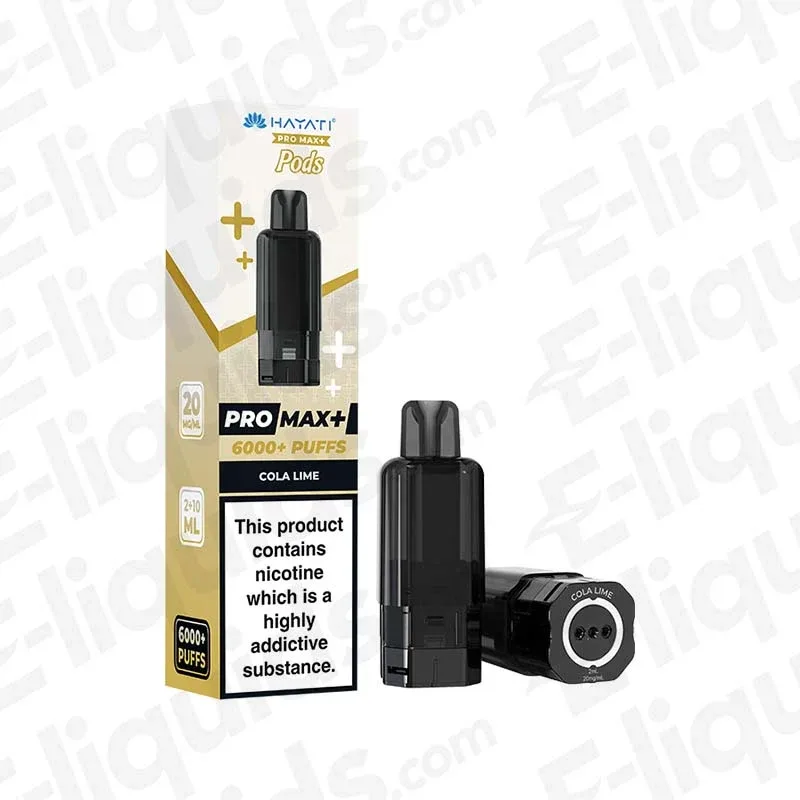 Hayati Pro Max Cola Lime Prefilled Pod