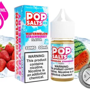 Watermelon Strawberry ICE POP SALTS 30ml