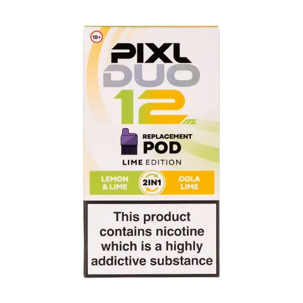 Lime Edition PIXL Duo 12 Pod Refills