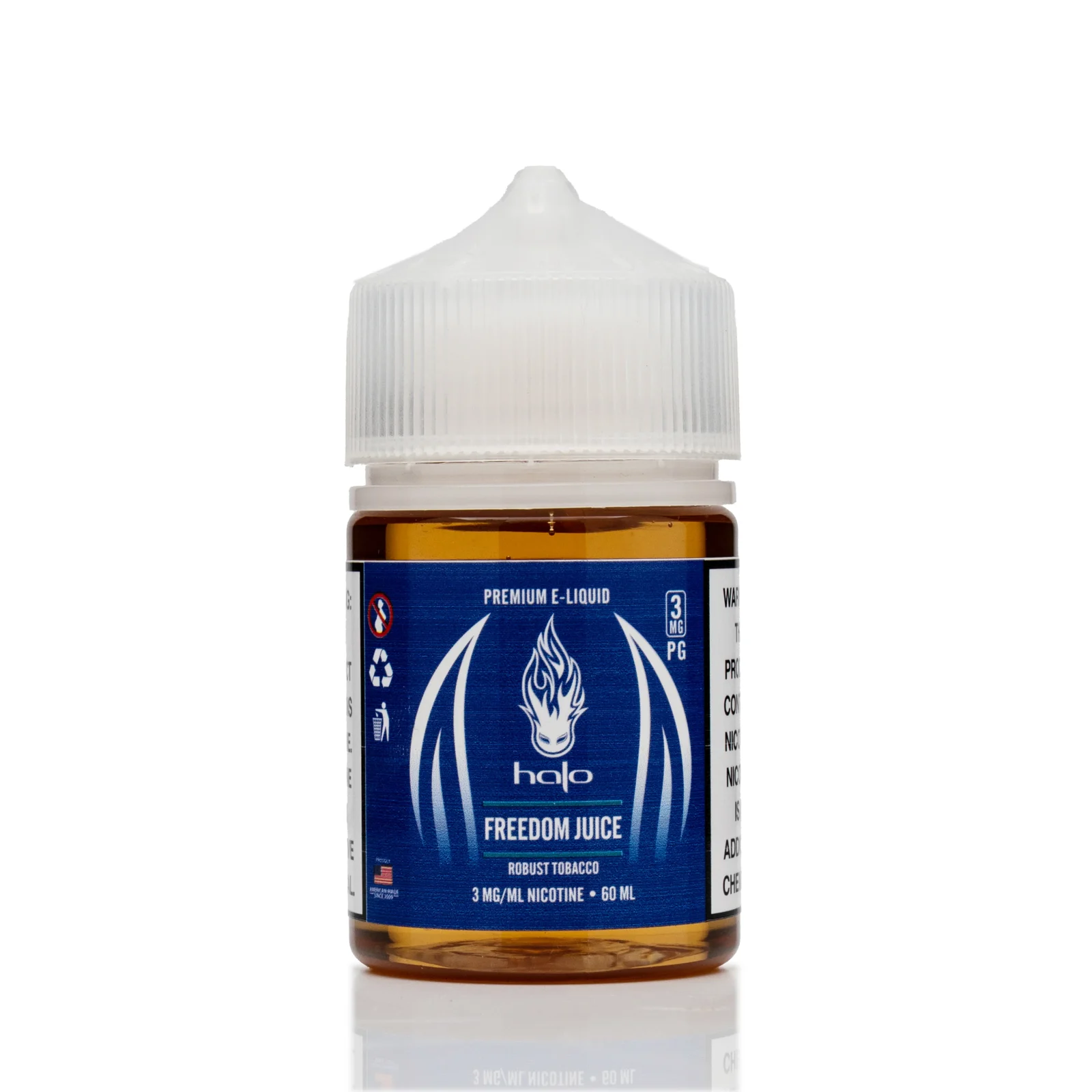Halo E-Liquid - Blue Series - Freedom Juice - 60ml