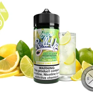 Lemon Lime Soda JUICE ROLL UPZ REMIX 100ml