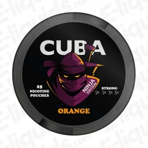 CUBA Ninja Orange Nicotine Pouches