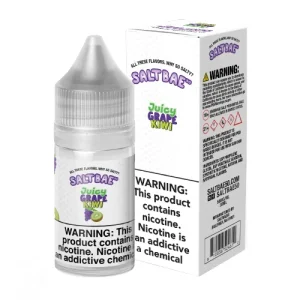 Juicy Grape Kiwi Iced Salt Bae 50 Salts 30mL