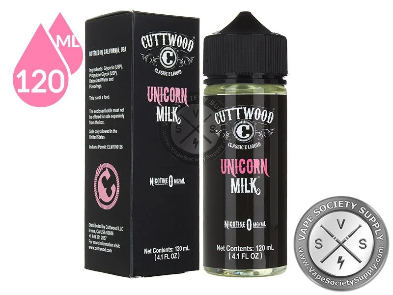 Unicorn Milk Cuttwood E-Liquids120ml - Image 2