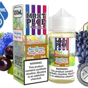 Brazberry Grape Acai MRKT PLCE 100ml