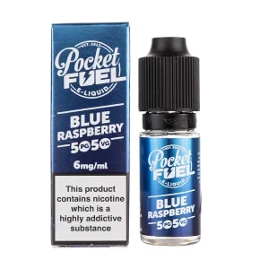 Blue Raspberry 50-50 E-Liquid by Pocket Fuel