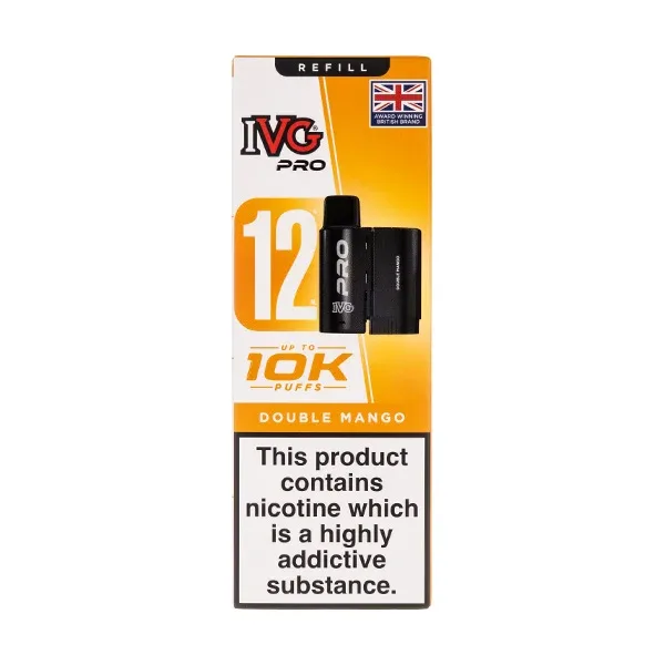 Double Mango Pro 12 Prefilled Pod + Refill by IVG
