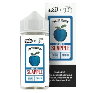 7Daze Reds Apple X Keep It 100 Slapple Menthol 100mL
