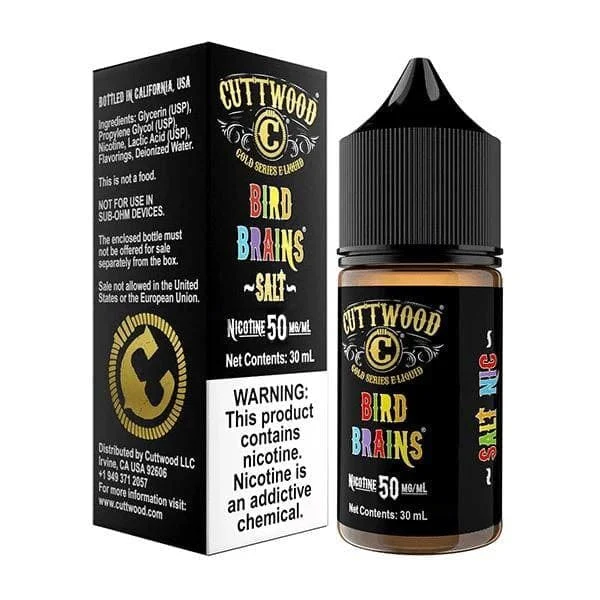 Bird Brains SALT - Cuttwood E-Liquids - 30mL