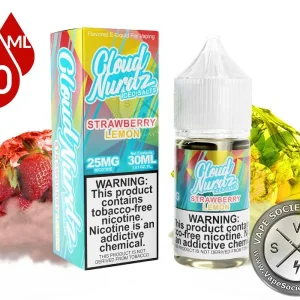 Strawberry Lemon ICED CLOUD NURDZ SALTS 30ml