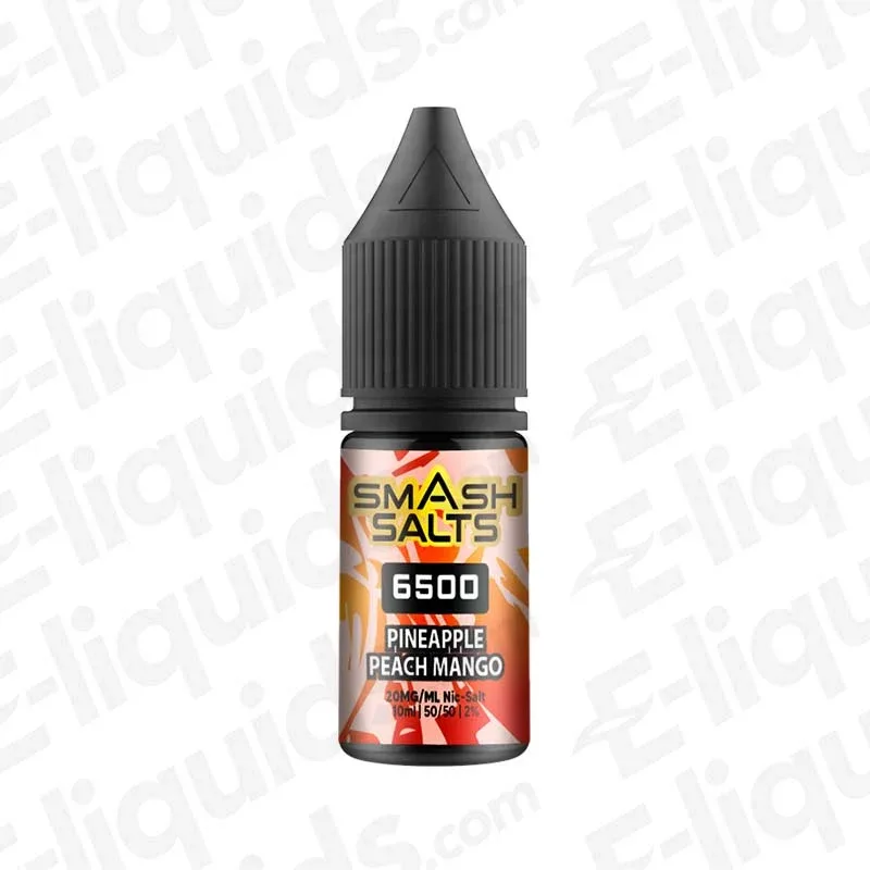 Smash Salts 6500 Pineapple Peach Mango Nic Salt - Image 2