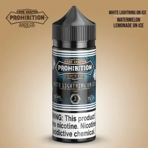 White Lightning On ICE - Prohibition Juice Co. - 100mL