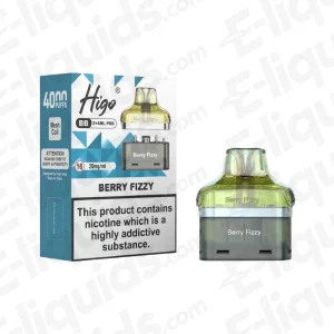 Higo BB 4000 Berry Fizzy Prefilled Pod