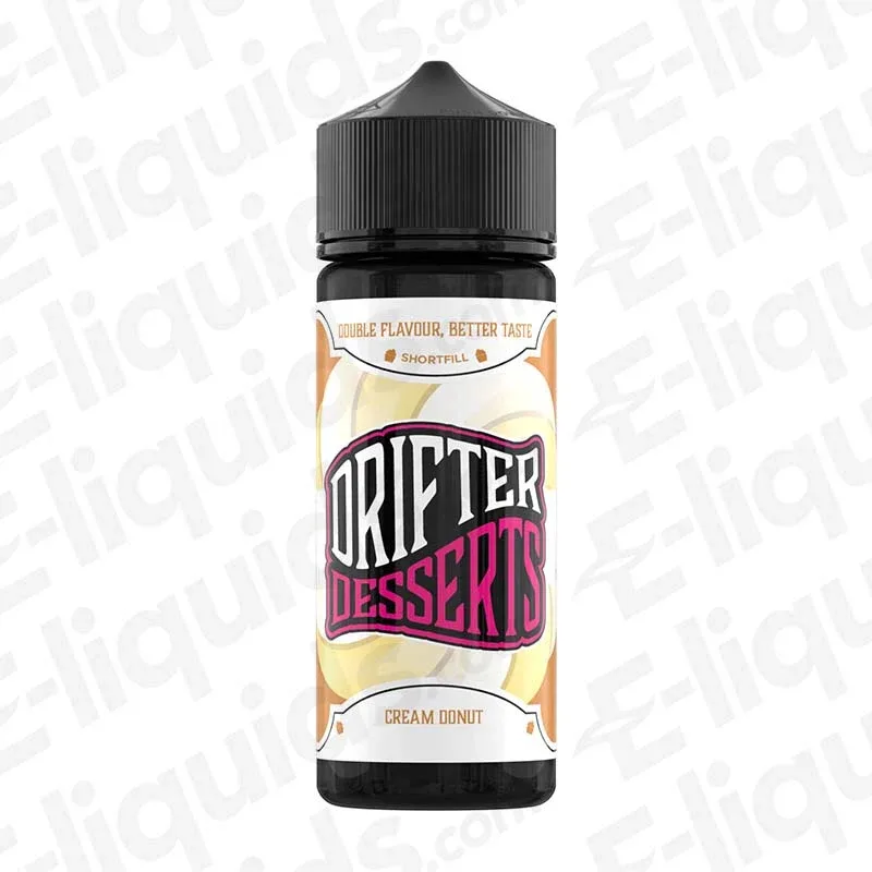 Drifter Cream Donut Desserts 100ml Shortfill Vape Juice