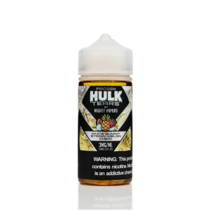 Hulk Tears E-Liquid - Frozen White Gummy Straw-Melon Chew - 100ml