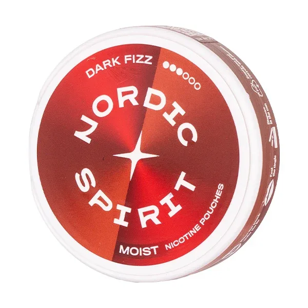 Dark Fizz Standard Nicotine Pouches by Nordic Spirit - Image 2
