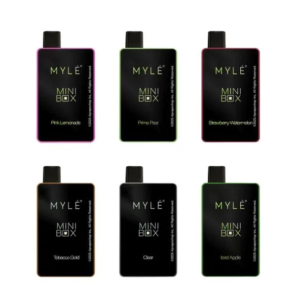 MYLE Mini Box 1500 Puffs Disposable Vape