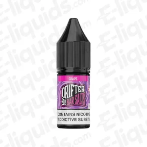 Drifter Bar Salts Grape Nic Salt