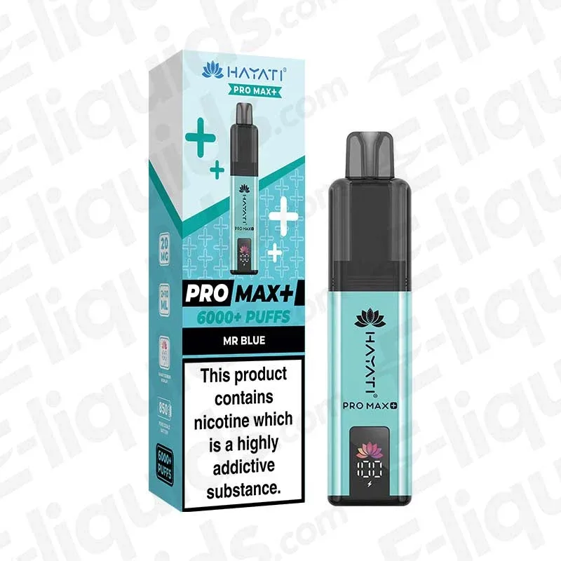 Hayati Pro Max 6K Mr Blue Prefilled Pod Kit