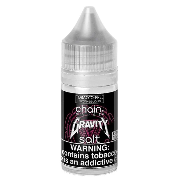 Gravity by Chain Vapez Salt Series E-Liquid 30mL (Salt Nic)