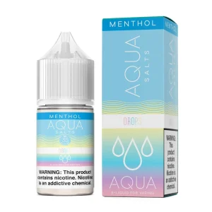 Drops Menthol by Aqua Synthetic Nicotine Salts 30ML
