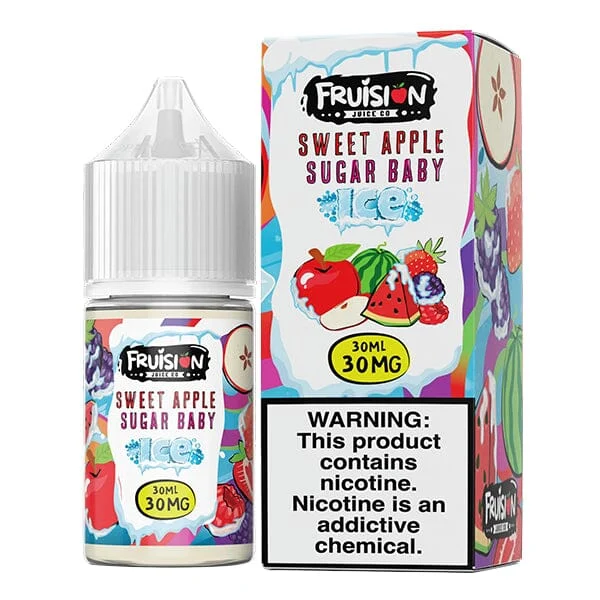 Sweet Apple Sugar Baby Ice | Fruision Salts | 30mL