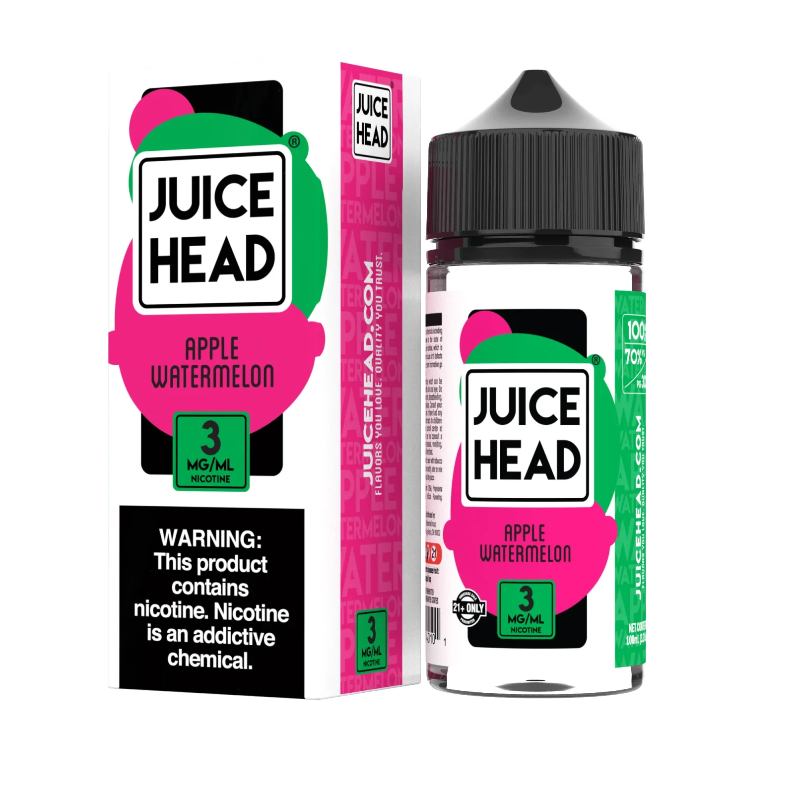 Apple Watermelon - Juice Head - 100mL
